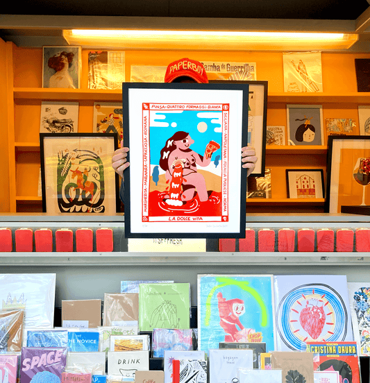 La Dolce Vita by Julia da Costa - IT'S FFFRESH Riso prints