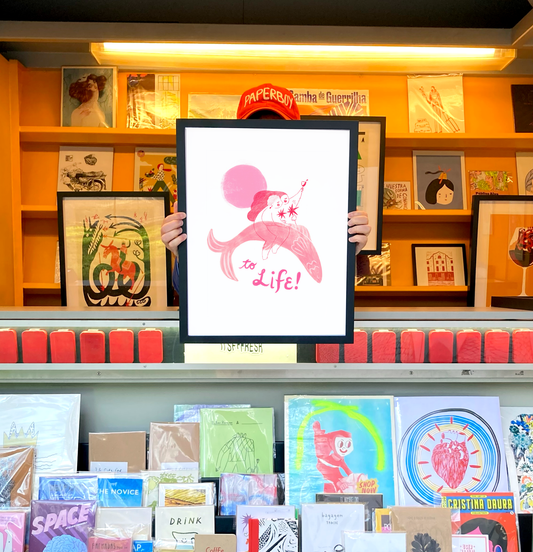 Tchin-Tchin - IT'S FFFRESH Riso prints