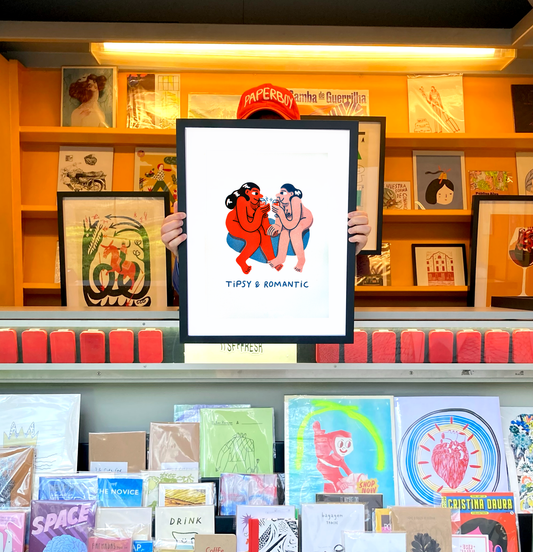 Tipsy and romantic - IT'S FFFRESH Riso prints