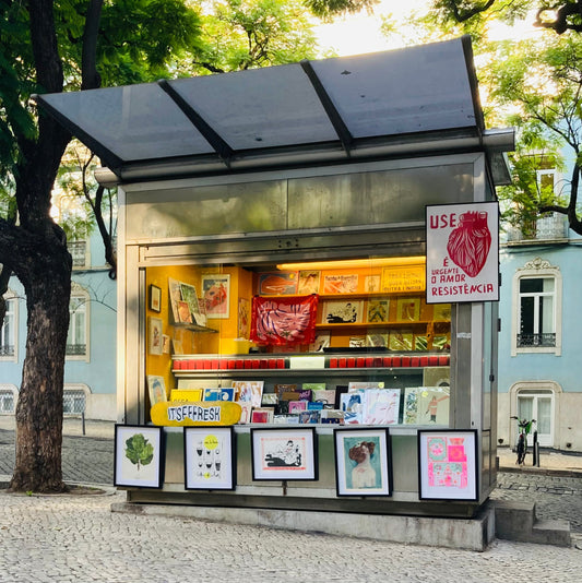 IT'S FFFRESH - independent art kiosk and riso prints