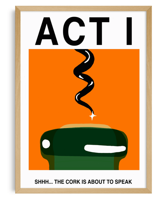 ACT I - IT'S FFFRESH Riso prints