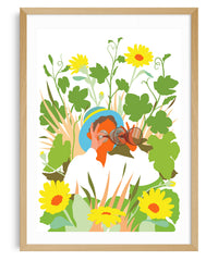 Winoculars — riso print illustration by Alice Mollon | IT'S FFFRESH Lisbon Portugal