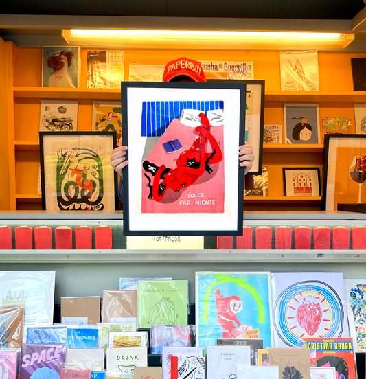 Dolce farniente - IT'S FFFRESH Riso prints
