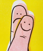 Must Be Good riso print close-up detail by Vital Courage | IT'S FFFRESH Lisbon Portugal