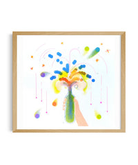 Sidereal party - IT'S FFFRESH Riso prints