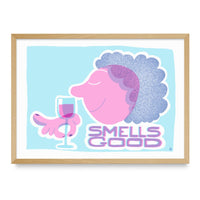 Smells good by Lisa Liglou - IT'S FFFRESH Riso prints