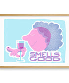 Smells good by Lisa Liglou - IT'S FFFRESH Riso prints