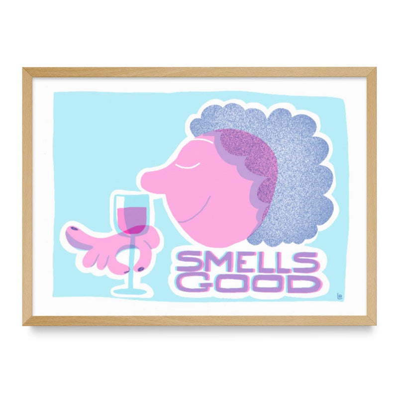 Smells good by Lisa Liglou - IT'S FFFRESH Riso prints