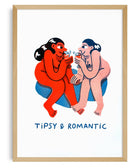 Tipsy and romantic - IT'S FFFRESH Riso prints