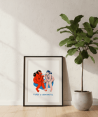 Tipsy and romantic - IT'S FFFRESH Riso prints