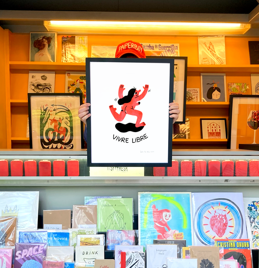Vivre Libre - IT'S FFFRESH Riso prints